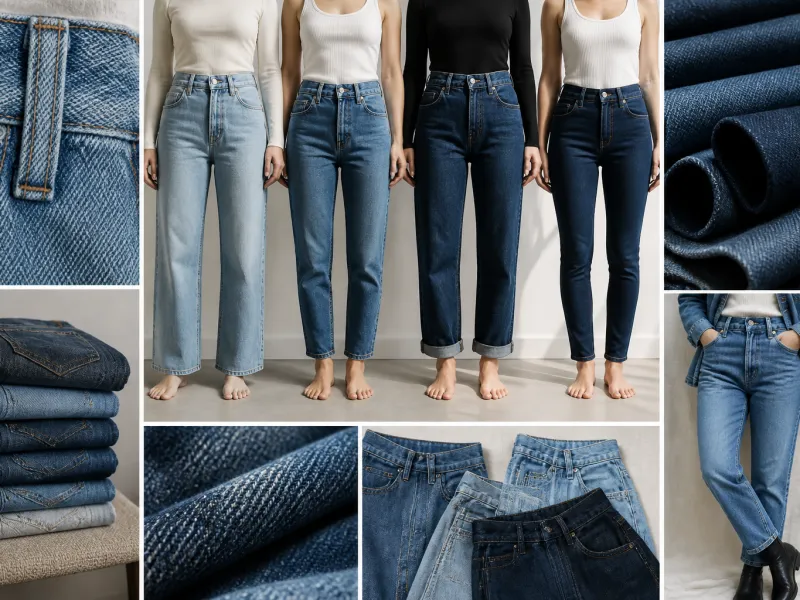 Damen-Jeans-Passformen erklärt: Leibhöhe, Größen und Körperproportionen