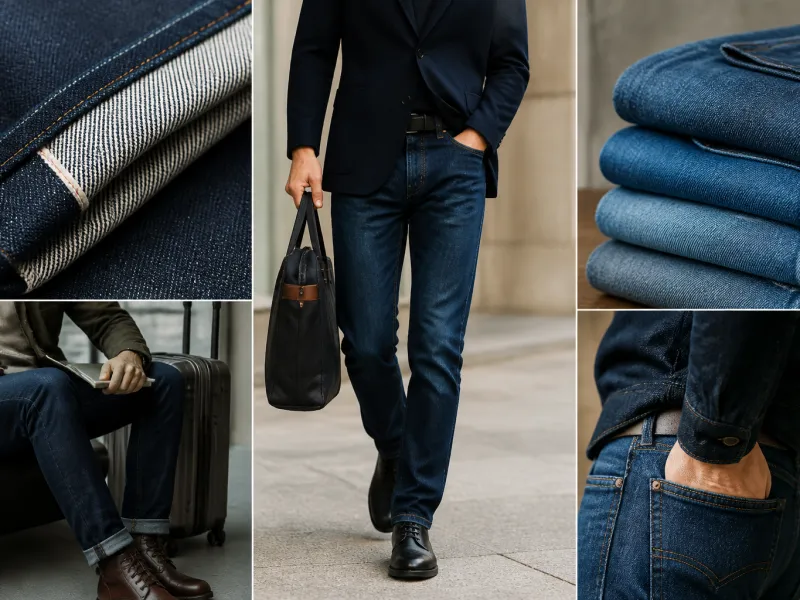 Jeans für Reise und Arbeit