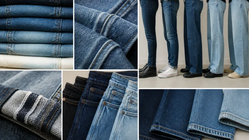 Jeans-Passformen und Schnitte erklärt: Skinny bis Wide Leg