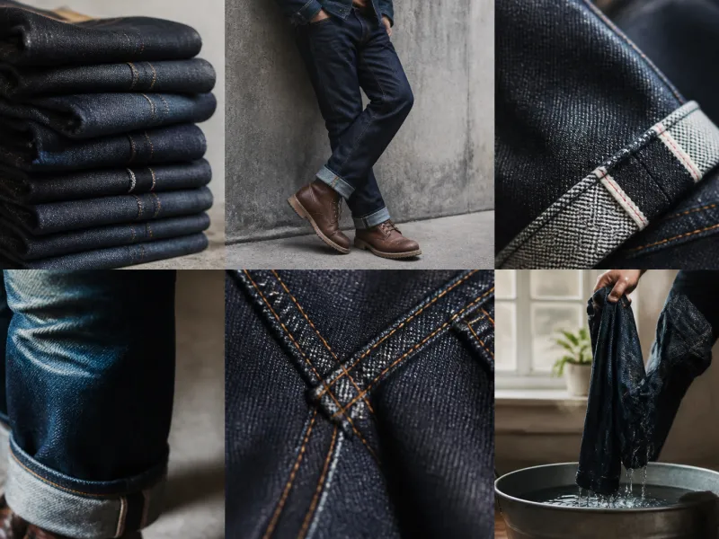 Raw-Denim-Ratgeber: Größe, Eintragen und die erste Wäsche